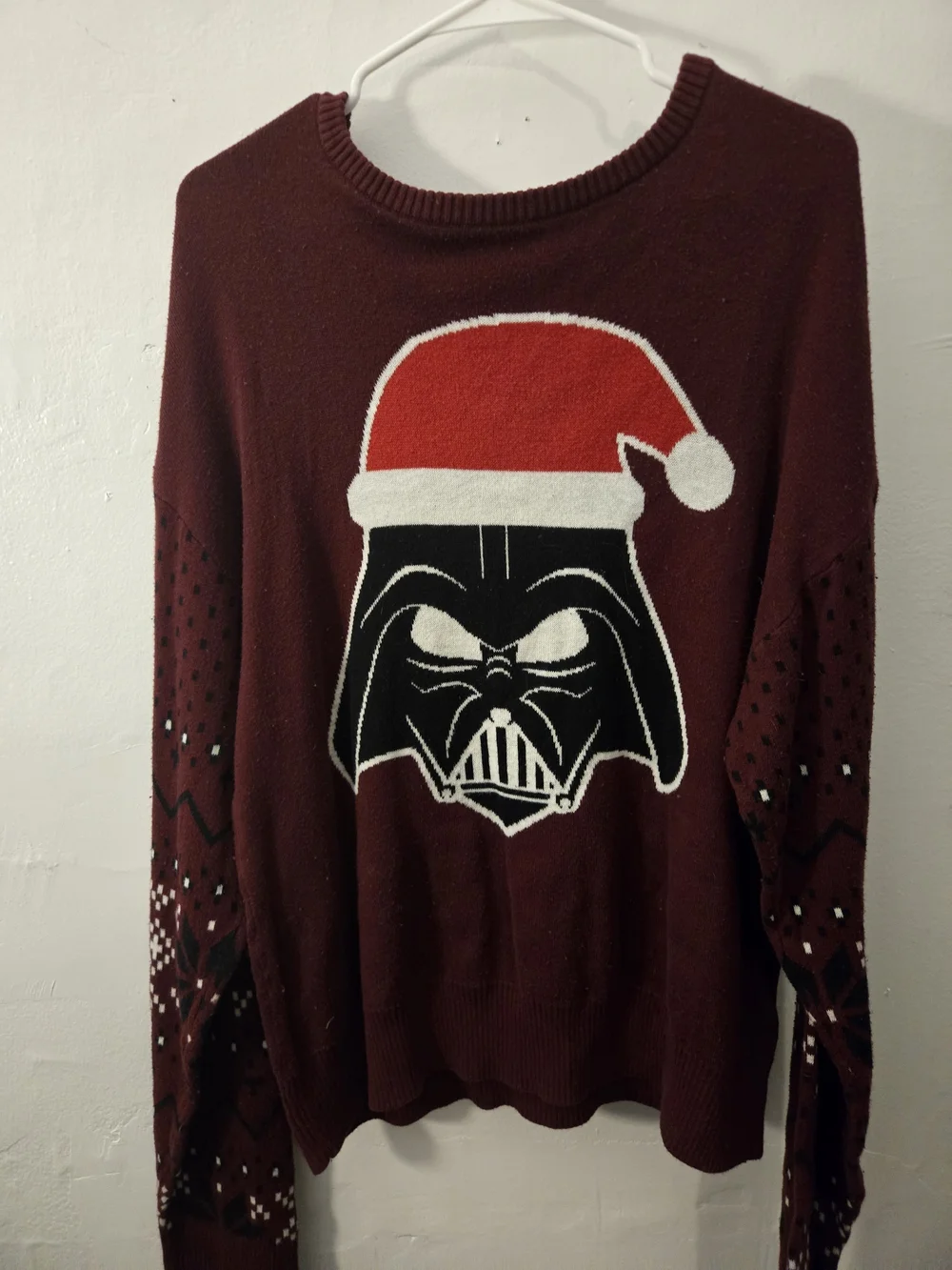 Men's Holiday Darth Vader Sweater